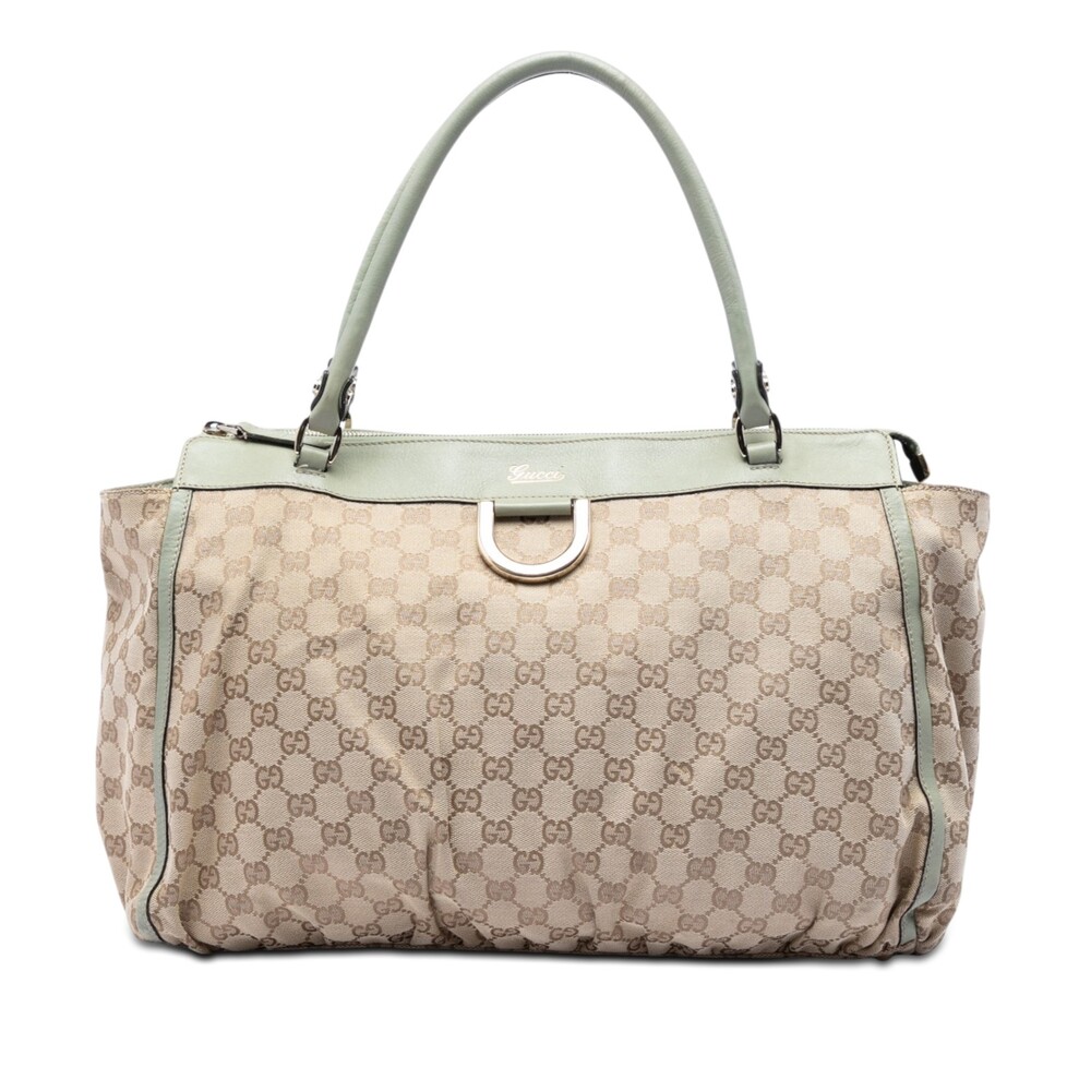 Gucci Gg Canvas Abbey D Ring Tote Pre- #272898G61B